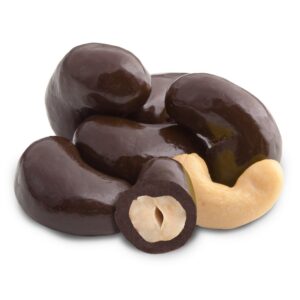 Dark Chocolate Cashews, Made in USA Bulk Candy
