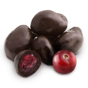 Dark Chocolate Dried Cranberries, Made in USA Bulk