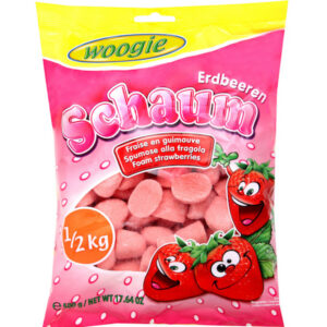 Strawberry Yogurt Flavored Gummy 500g Bag