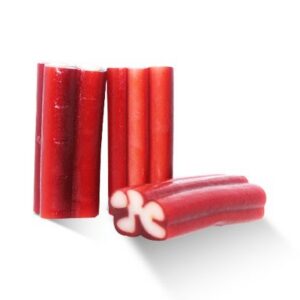 Danish Red ammo Licorice with a White Center