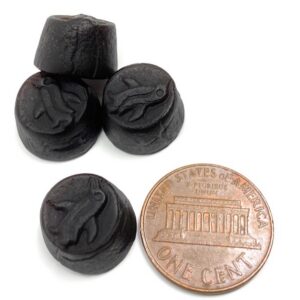 Danish Pinguine Salty Licorice Patilles (Saltpastiller)