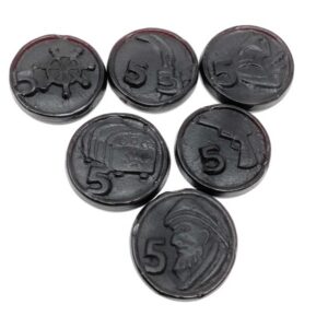 Haribo Pirate Coins Salty Licorice (Piratos)