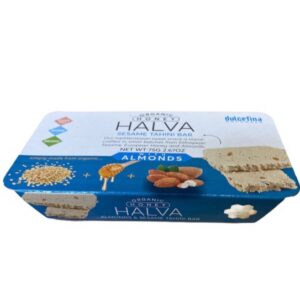 Honey Sesame Halva With Almonds Organic 75g