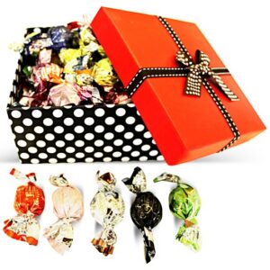 Classico Misto Italian Chocolate Truffles Red Top Box w/Bow