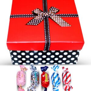Valentine Finnish Sweet Delights in Mix Red Top Box w/Bow