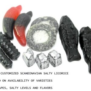 Scandinavian Salty Licorice mix
