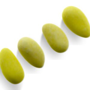Thin Shelled French Almond Dragees - Yellow