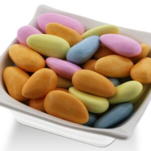 Assorted Color Shiny Almond Dragees