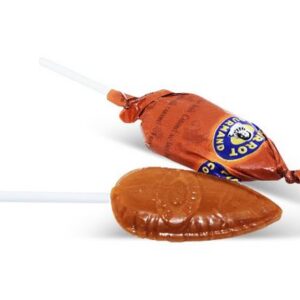 French Flat Caramel Lollipop