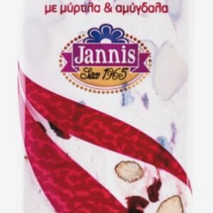 Cranberries and almonds Soft Nougat Bar 60g