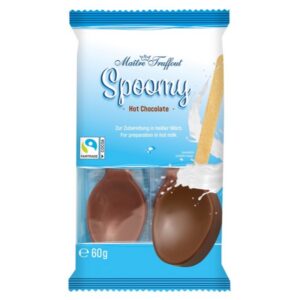 Hot chocolate Spoons made w/ whole milk 60g (2 spoons)