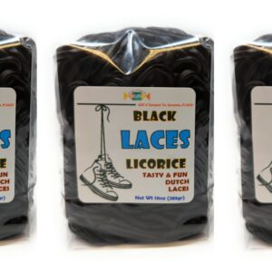 Black Licorice Laces Combo, 3 Bags
