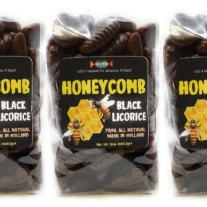 Dutch Honeycomb Black Licorice Combo, 3 Bags