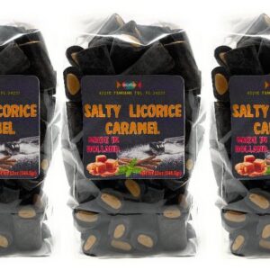 Dutch Salty Licorice with Caramel Combo, 3 Bags