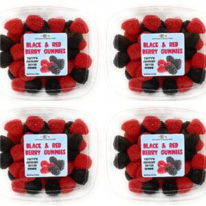 Red & Black Berries Combo, 4 Tubs