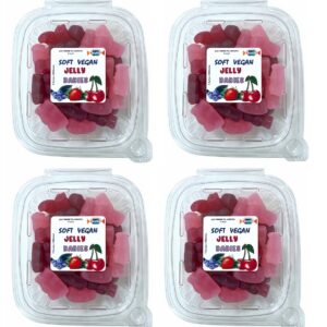 Pink Vegan Soft Jelly Babies Combo Pack