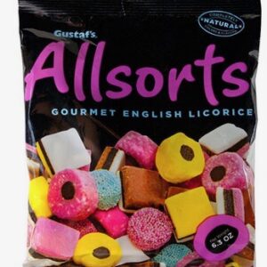 Gustaf licorice allsort 6.3oz