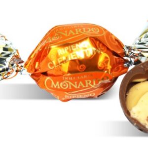 Italian Clementine Pralines w/ Milk Chocolate (Crema Clementine al Tartufo)