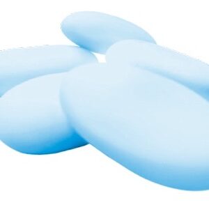 Blue almond Dragee Thin Shell peeled (Sposa Novella Confetti Celeste) Gluten Free