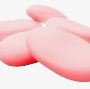 Pink almond Dragee Thin Shell peeled (Sposa Novella Rosa Confetti) Gluten Free