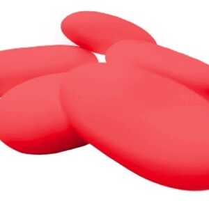 Red almond Dragee Thin Shell peeled (Sposa Novella Rossi Confetti) Gluten Free