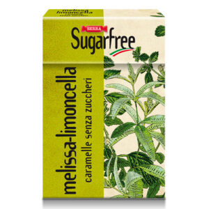 SF Melissa Lemongrass Sugar Free Candy 50g Box Le Erbe Melissa Limoncella