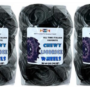 Black Licorice Wheels Combo, 3 Bags