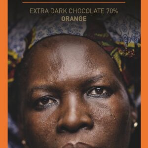 The New Women Of Cacao 70% BARS w/ ORANGE 75G