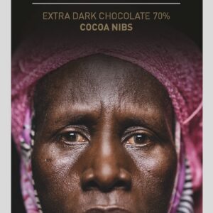 The New Women Of Cacao 70% BARS w/ NIBS 75G