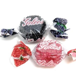 Italian Red & Black Berry Gelees wrapped (More lamponi)