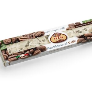 Soft Nougat and Coffee Torrone Window Box 100g bar