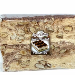 Wrapped Tiramisu' soft nougat 150g slice