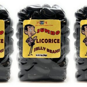 Black Licorice Jelly Beans Combo, 3 Bags