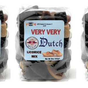 Premium Quality Dutch Licorice Mix Combo, 3 Bags
