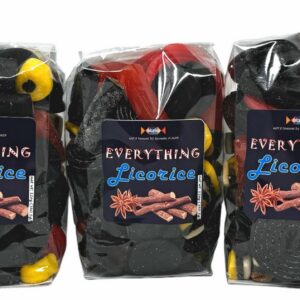Super Euro Licorice Mix Fruity, Sweet and Salty Combo, 3 Bags