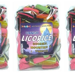 Fruity Finnish Licorice Bites Combo, 3 Bags