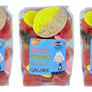 Swedish Fruity Candy with Bubs Combo, 3 Bags