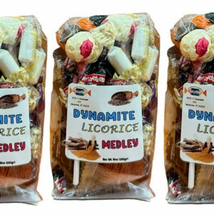 Licorice Medley Wrapped Candy Collection Combo, 3 Bags