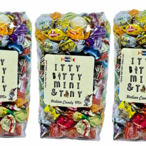 Italian Mini Candy Mix (Itty Bitty Minny & Tiny) Combo, 3 Bags