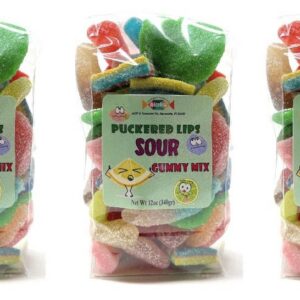 Sour Gummy Mix Collection Combo, 3 Bags