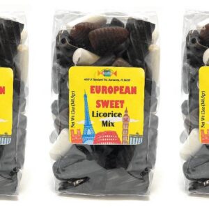 European Sweet Licorice Collection Combo, 3 Bags
