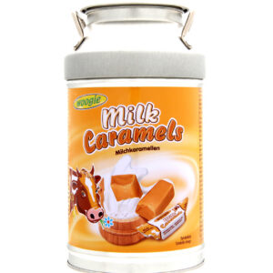 Milk Caramels Money Tin Churn 250g