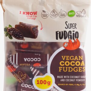 Me Gusto SF Organic & Vegan Cocoa Fudge 100g