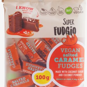 Me Gusto SF Organc & Vegan Salted Caramel Fudge `100g