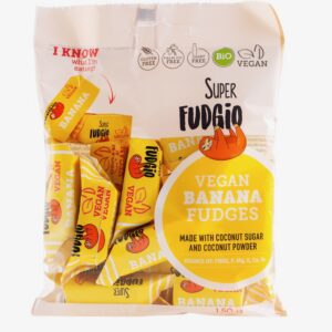 Me Gusto SF Organic & Vegan Banana Fudge 150g