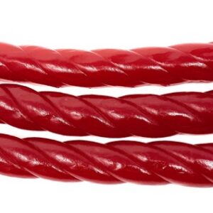 Swedish Raspberry Licorice Mega Sticks (Big Hallonskruv Mega)