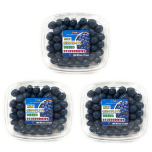 Milk Chocolate Covered Dried Blueberries Combo, 3 Tubs