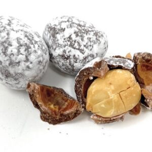 Milk Chocolate Praline Peanuts - Powder Sugar Dusted