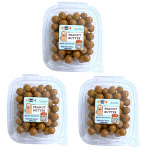 Milk Chocolate Covered Peanut Butter Pretzels Combo, 3 Tubs