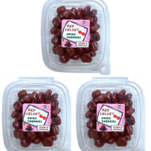 Milk Chocolate Red Velvet Cherries Combo, 3 Tubs